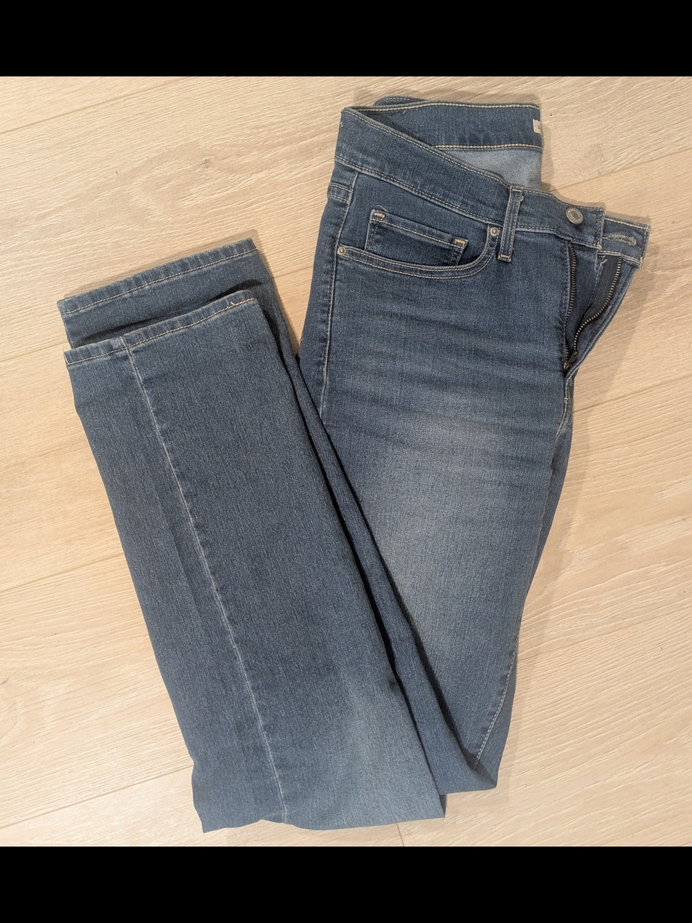 Levi's 314 Light Wash Straight-Leg Jeans